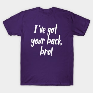 I've Got Your Back, Bro! | Siblings | Quotes | Purple T-Shirt